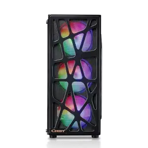 CHIST Gaming Desktop PC (Ryzen 5 4600G/16GB RAM/ 1TB SSD/ Win11 (Trail)) with 4 RGB Cooling Fans