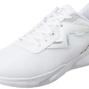Aqualite Men David Shoes, White, 9 UK/India