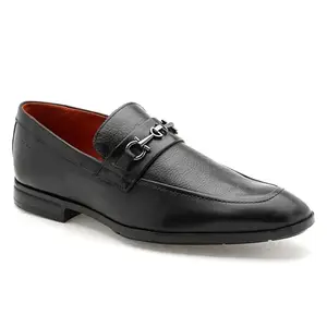 Ruosh The Renzo Men Black Formal Slip-on