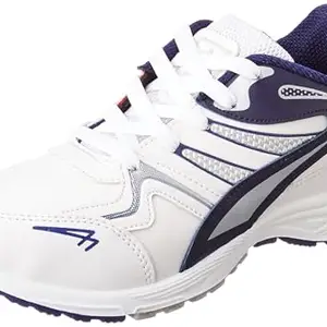 Aqualite Men J-53 Shoes, White/N.Blue, 7 UK/India