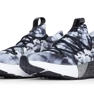 Under Armour UA W HOVR Phantom 3 Dyed Women's Running Shoes, White/Black/Black, 5