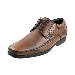 Metro Men Tan Synthetic Leather Lace-up Shoes Shoes (19-6643)