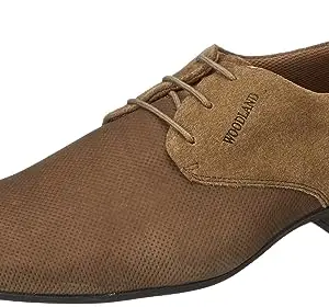 Woodland Men's Dkhaki Leather Casual Shoe-9 UK (43 EU) (GC 4315022)