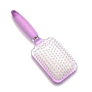 Calitate24 Flat Hair Brush with Soft Bristle Paddle Hair Brush Comb ( Pack of 1 )