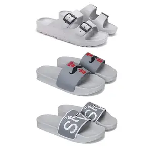 Men?s Casual Slip-On Sandals ? Designs & Stylish Open-ToePCV-SAN-(3-COMBO)-3114-1590-1589-9