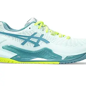 ASICS Womens Gel-Resolution 9 - Soothing Sea/Gris Blue Sports Shoes, UK - 4