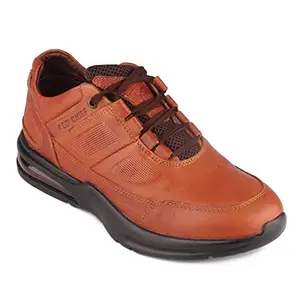 Red Chief Casual Derby Shoes for Men Tan