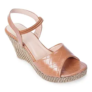 JM LOOKS Wedge Platform Heel Sandal for Women's & Girl's Daily Use Slipper's