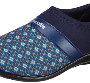 Aqualite Women PB-245 Belly, Black/Blue, 6 UK/India