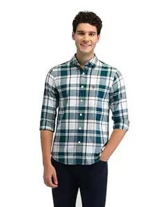 U.S. Polo Assn. Men's Checkered Tailored Fit Shirt