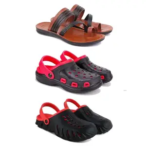 DRACKFOOT Men's Sandals | Lightweight Wear| Stylish & Easy to Wear For Men's GRT-SAN-(3-COMBO)-3151-3017-3148-8