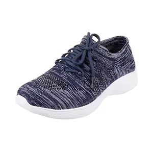 Metro Women Blue/Navy Synthetic Flat Shoes (36-9260-17-36) (Size 3 UK/India (36EU))