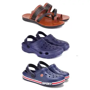 DRACKFOOT Men's Sandals | Lightweight Wear| Stylish & Easy to Wear For Men's GR-SAN-(3-COMBO)-3151-3121-3015-9