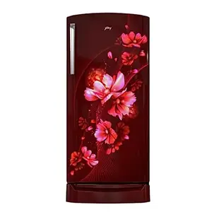 Godrej 180 L 3 Star Direct Cool Turbo Cooling Technology With Upto 24 Days farm Freshness Single Door Refrigerator With Base Drawer (RD EMARVEL 207C TDF AT WN, Aster)