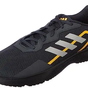 Adidas Men Synthetic AdiSuave M, Running Shoes, DKGREY/DOVGRY/ACTGOL, UK-7