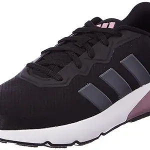 Adidas Women Synthetic Amalgo W Running Shoe CBLACK/GRESIX/WONORC (UK-8)