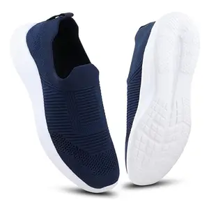 FUEL Siri Running & Casual Light-Weight Slipon Sports Shoes for Girls & Women (Blue-6UK)