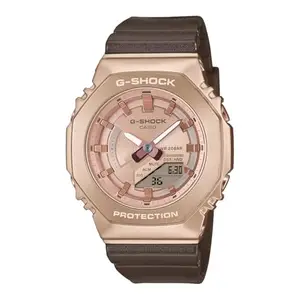 Casio G-Shock Women GM-S2100CB-5ADR Analog-Digital Rose Gold Dial Women (G1574)