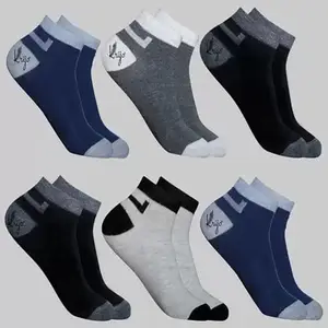 CAVENDRES 93 Men's Premium Cotton Casual Crew Socks Pack of 5