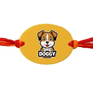 Raavi colors Cute Rakhi for Fur Baby – Festive Gift – Rakhi for Puppy