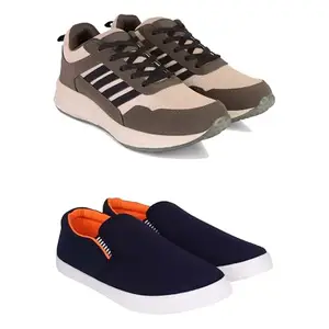 Stylish Shoes for Men.Quality Shoes for Men's GR-(Combo-2)-1099-1032-10 Multicolor