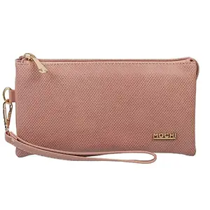 Mochi Womens Synthetic Peach Wrislet (One Size)