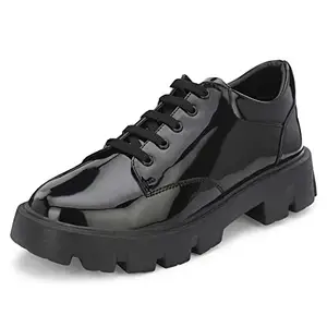 Leo's Fitness Shoes Leo Men's Black Chic and Chunky Comfortable Casual Shoes
