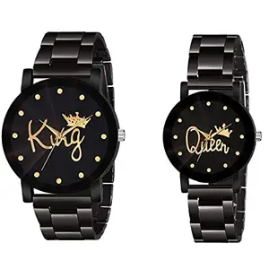 LAKSH Alluring Stylish New Couple Watch for Men&Women(SR-284) AT-284
