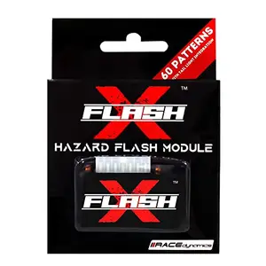 Moto Modz Moto Modz-Race Dynamics Flash X Hazard Module, Blinker/Flasher for Yamaha R15 V3(BS4/ BS6) Plug N Play | 60 Patterns | 3Years Warranty