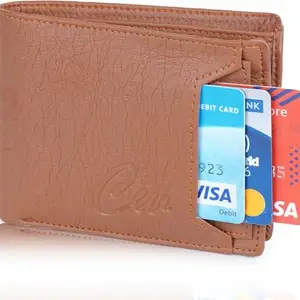 Men & Women Wallet (5 Card Slots) SPY-23TAN-W_CW