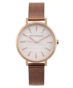 French Connection Spring-Summer 2023 Analog Silver Dial Women's Watch-FCN00069F