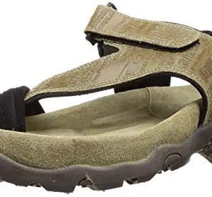 Woodland J9Wue Men's OGD 1131112_Khaki_6 Khaki Outdoor Sandals - 6 UK (40 EU) (7 US) (OGD 1131112KHAKI)