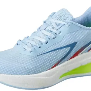 ABROS Laser ASSG1398 HyperBeads Series Sport-Shoes for Men (ICE Blue/R.Slate, 8)