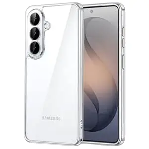 JETech Cover Case for Galaxy S26, Camera Lens Full Protection, Non-Yellowing Shockproof Bumper Phone Cover, Anti-Scratch Hard PC Back (Clear)