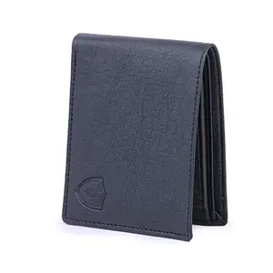 Keviv® Artifical Leather Wallet for Men/Men's Wallet (Black)
