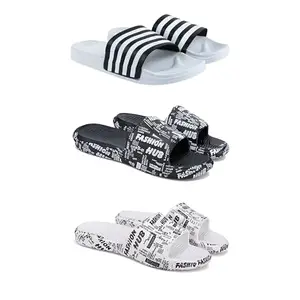 DRACKFOOT Men's Sandals | Lightweight Wear| Stylish & Easy to Wear For Men'S GR-San-(3-COMBO)-3026-3103-3104-7