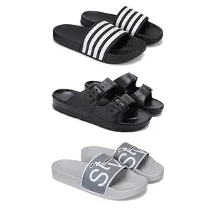 DRACKFOOT Men's Sandals | Lightweight Wear| Stylish & Easy to Wear For Men'S GRT-San-(3-COMBO)-3024-3115-1589-6