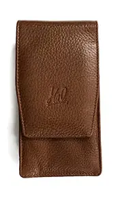 Seraphic Leather Men's Wallet with 2 Mobile Phone Slots & 1 Slot for Cash or Credit Cards & Belt Hook