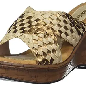 Sole Head Women'S 113 Antique Outdoor Sandals-4 Uk (37 Eu) (113Antique)(Gold_Faux Leather)