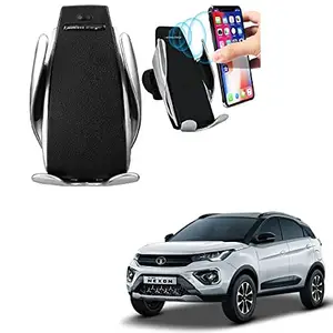 Kozdiko Car Wireless Car Charger with Infrared Sensor Smart Phone Holder Charger 10W Car Sensor Wireless for Tata Nexon 2021