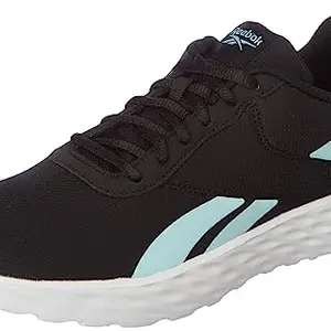 REEBOK Men Synthetic/Textile Energy Streak M Running Shoes Black/Digital Glow UK-10
