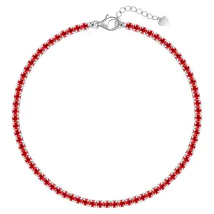 GIVA 925 Silver Celebrate in Red Bracelet, Adjustable | Gifts for Women and Girls | With Certificate of Authenticity and 925 Stamp | 6 Months Warranty*