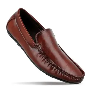 Walkaroo Mens Brown Formal Shoe (WF6018) 8 UK.