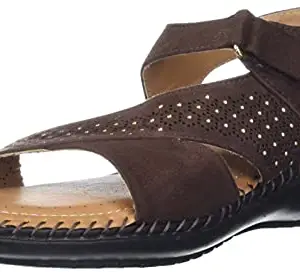 Bata Comfit Bata Women's Becca Brown Fashion Sandals-5 UK (38 EU) (5614134)