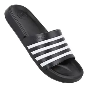 WALKAROO WC4819 Mens Casual Wear and Regular use Sandals - Black