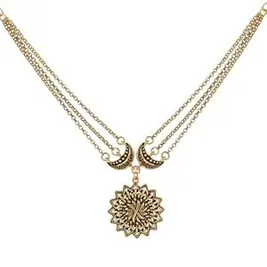 VOYLLA Woven Wonders Enterwined Choker Necklace For Women|Women Choker Necklaces|Gift For Women|Chic|Summer|Giift For Sister|Korean|Work Wear|Travel|Vacation|Rakshabandhan Gift|