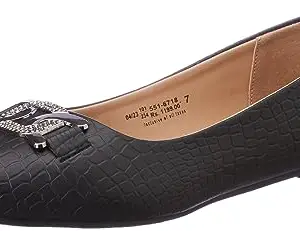 Bata Women Perry Ballerina Blue Shoe UK 6 (5516718)