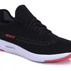 Sparx Mens Sm-482 Black Red Running Shoe - 7 UK (SM0482_BKRD008)