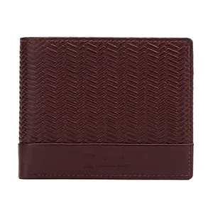 SWISS MILITARY Lotto Bi-Fold Coin Leather Wallet-Brandy