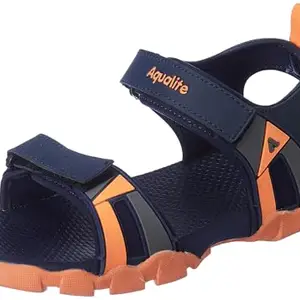 Aqualite Men MGS-624 Sandal, N.Blue/Orange, 6 UK/India